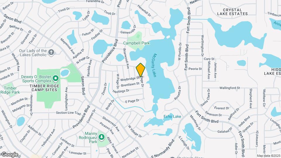 1699 Weybridge St Map and Location Details