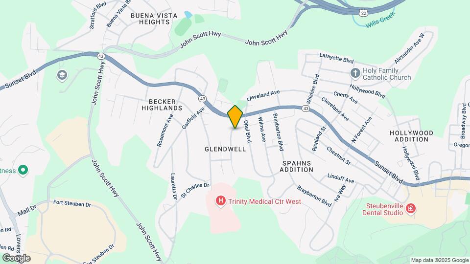 3038 Glendwell Rd Mapa y Detalles de la Ubicación