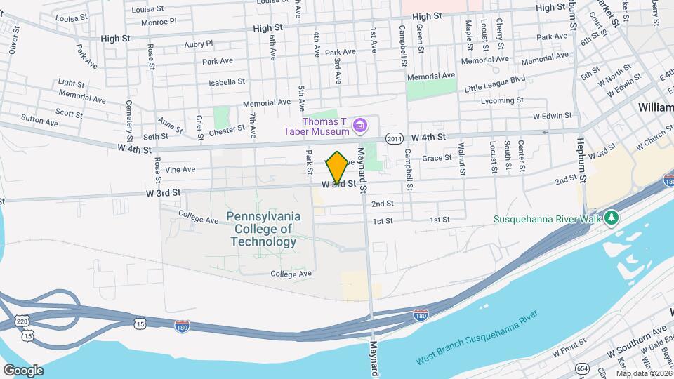 941 W 3rd St Mapa y Detalles de la Ubicación
