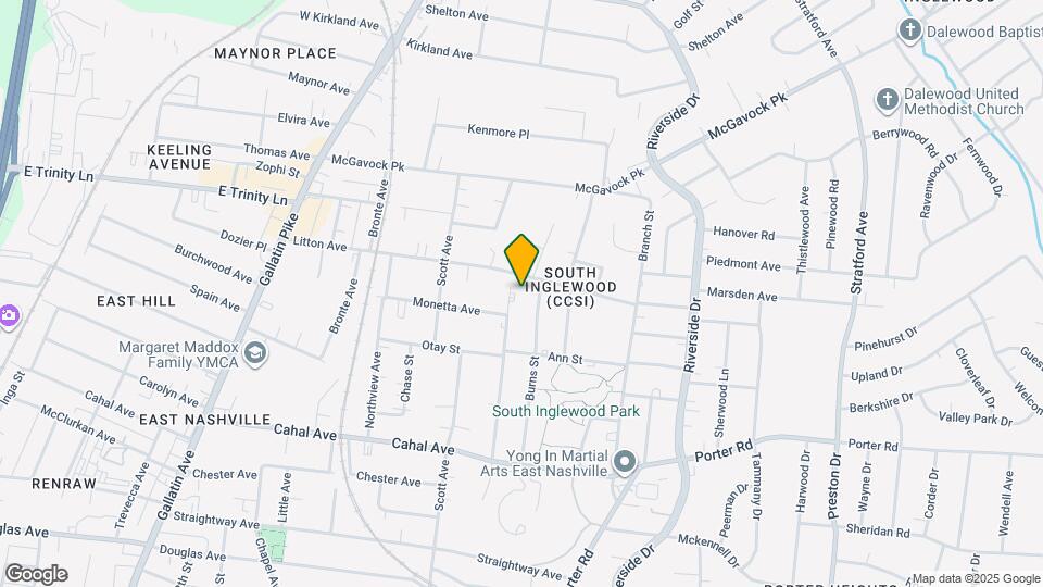 2319 Pennington Ave Map and Location Details