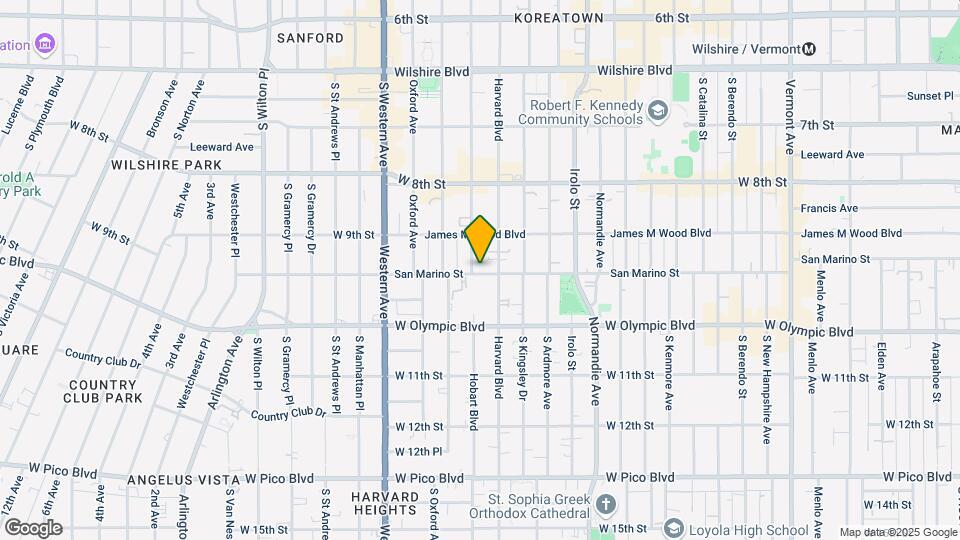 938 S Hobart Blvd Mapa y Detalles de la Ubicación