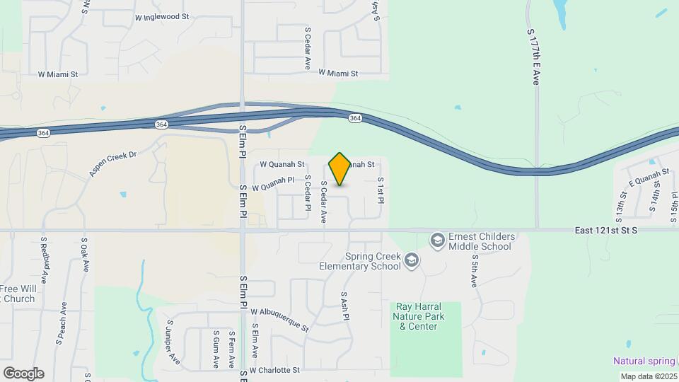 308 W Raleigh Pl Map and Location Details