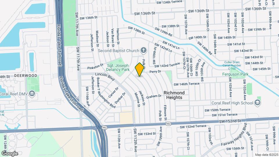 14501 Harrison St Map and Location Details