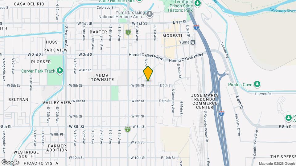 481 S 2nd Ave Map and Location Details