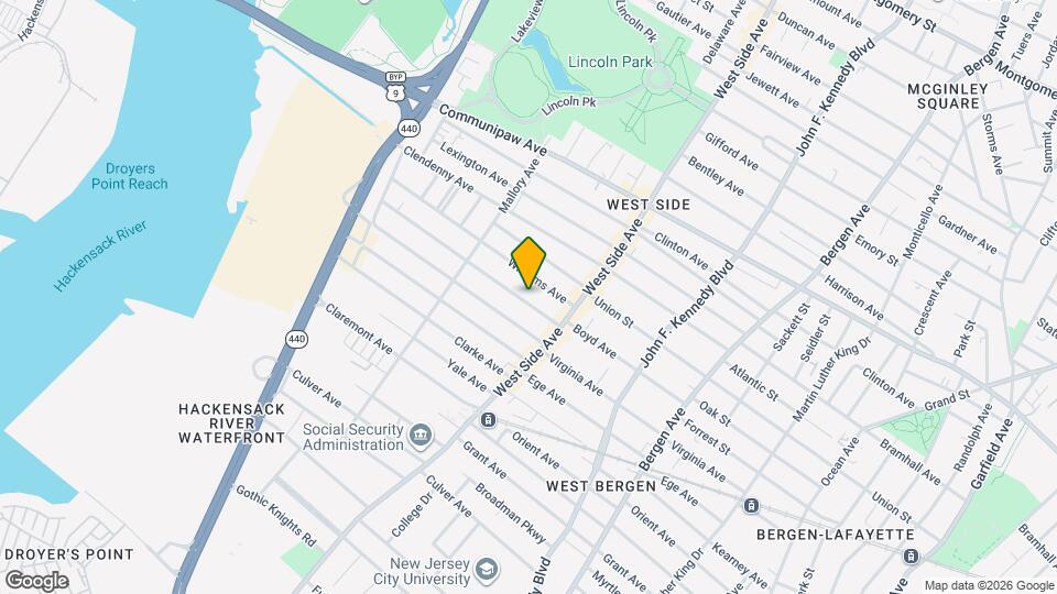 156 Boyd Ave, Unit 3B Mapa y Detalles de la Ubicación