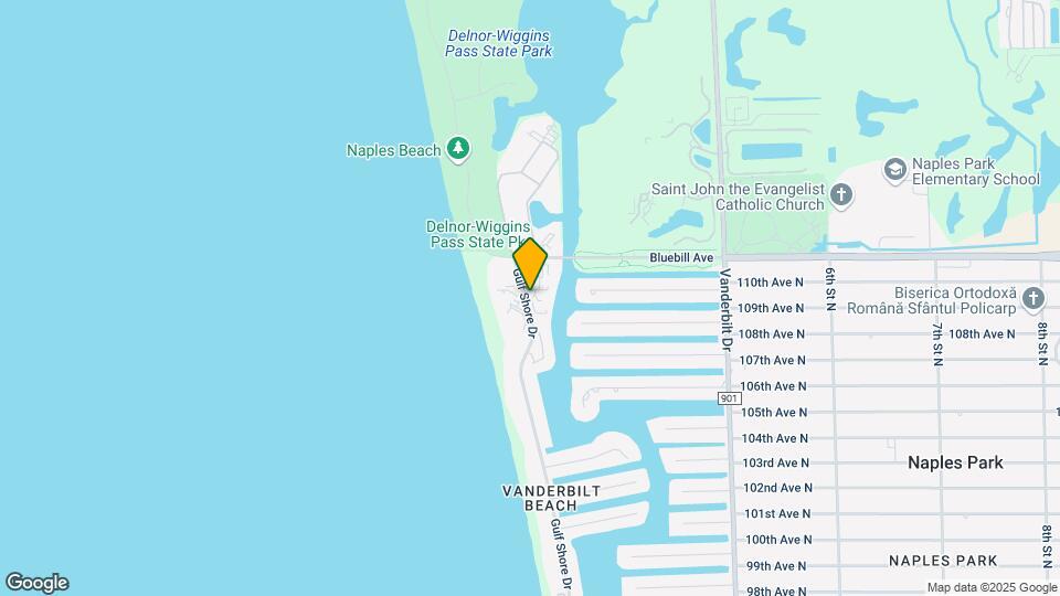 11030 Gulf Shore Dr Map and Location Details