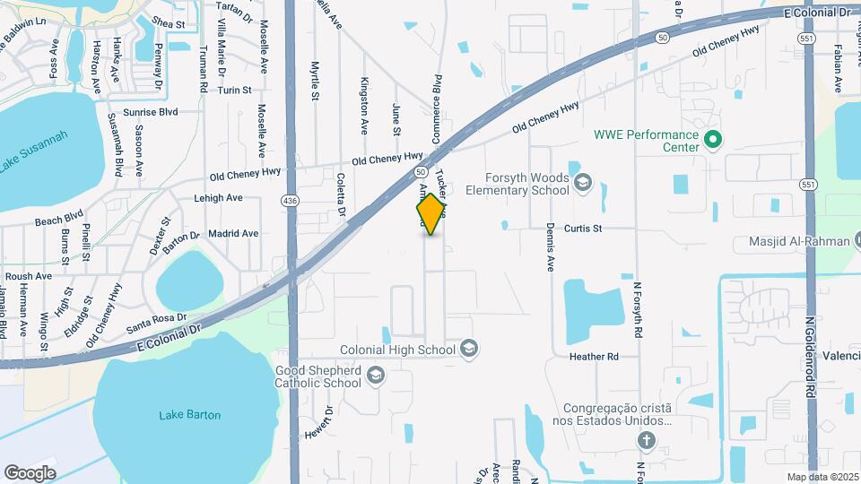 935 Amber Rd Map and Location Details