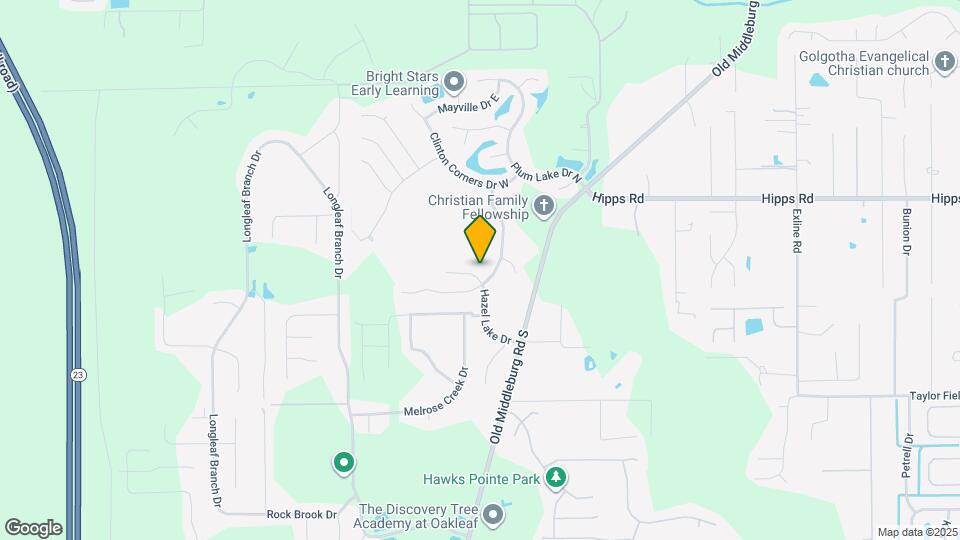 9709 Hazel Lake Dr Map and Location Details