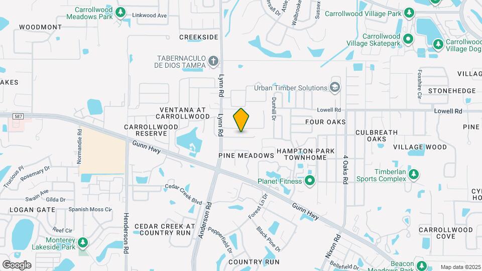 12721 Lynn Rd Map and Location Details