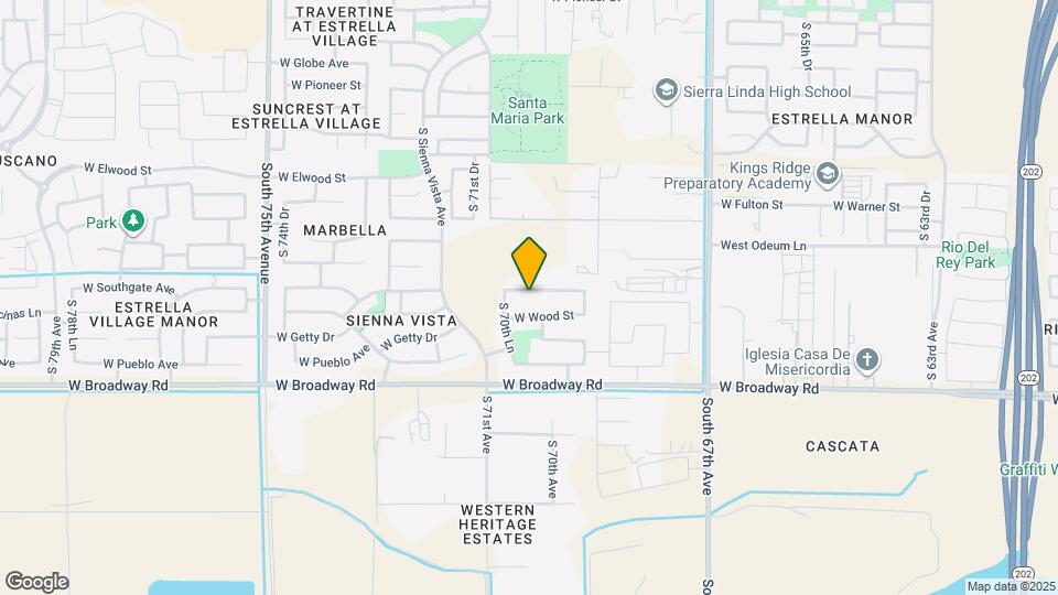 7015 W Southgate Ave Map and Location Details