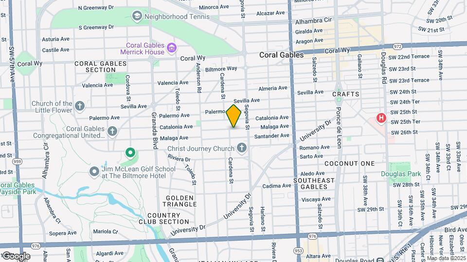 636 Malaga Ave-Unit -2 Mapa y Detalles de la Ubicación