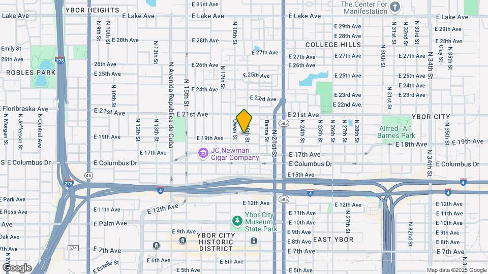 2824 N 19th St Map and Location Details