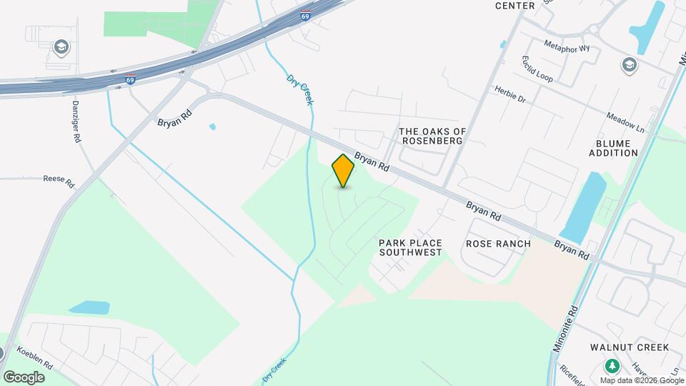 2811 Misty Elm Ln Map and Location Details