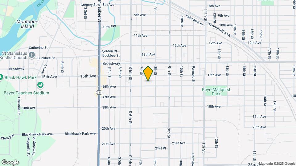 1122 16th Ave Map and Location Details