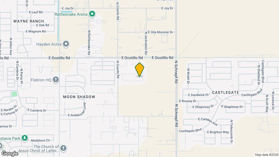 2936 E Inca Ln Map and Location Details
