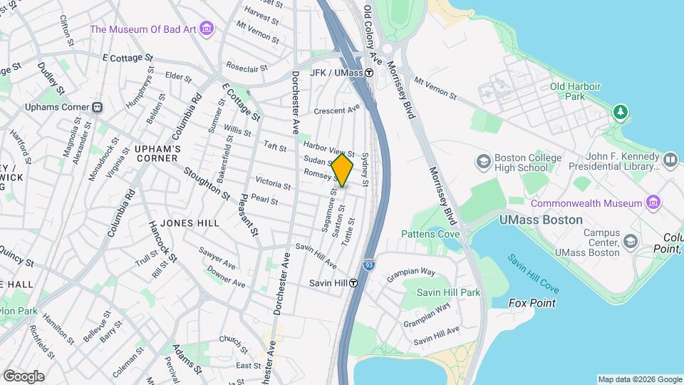 102 Saxton St, Unit 3 Mapa y Detalles de la Ubicación