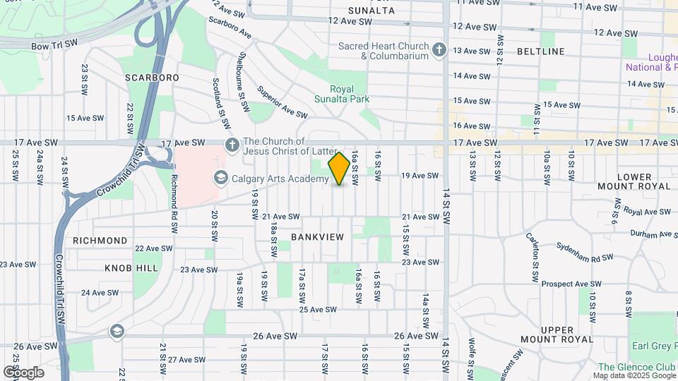 2114 17th St SW Map and Location Details