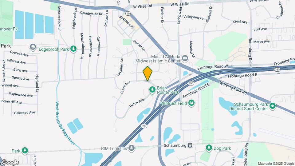 1793 Grove Ave Map and Location Details