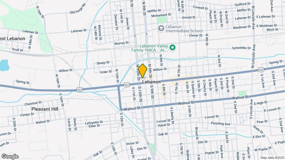 925 Cumberland St Mapa y Detalles de la Ubicación