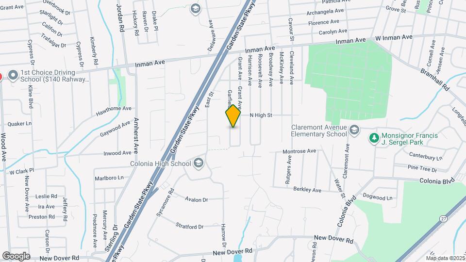 154 Garfield Ave-Unit -2 Map and Location Details