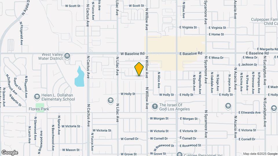 341 W Shamrock St Mapa y Detalles de la Ubicación