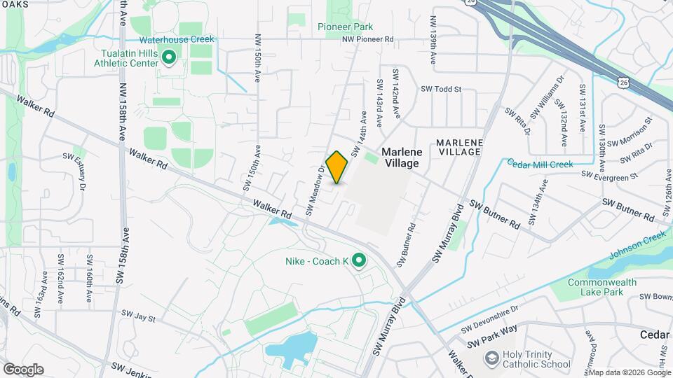 650 SW Meadow Dr, Unit 107 Mapa y Detalles de la Ubicación