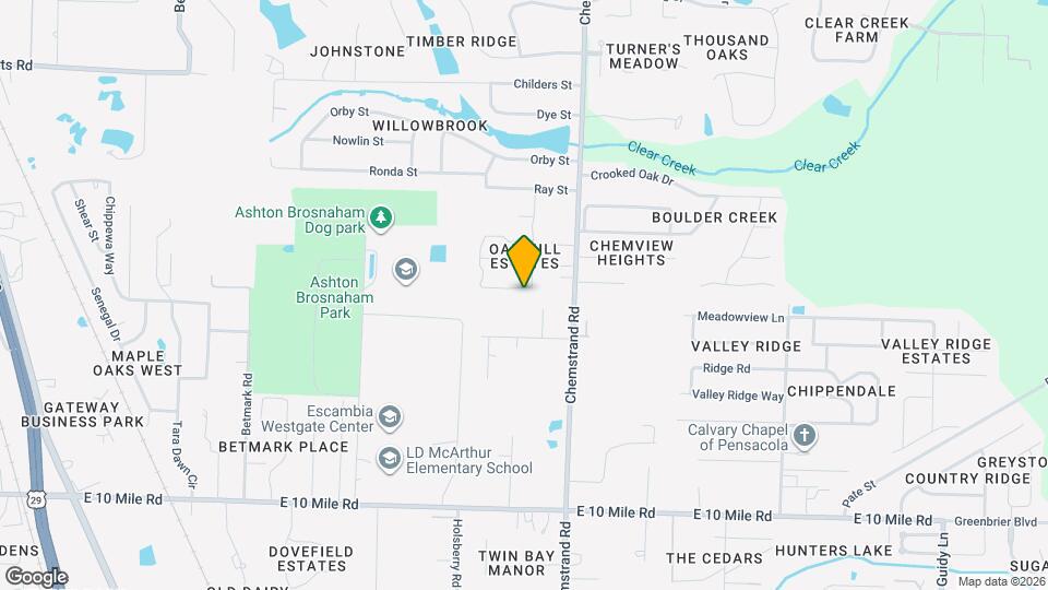 10896 Country Ostrich Dr Map and Location Details