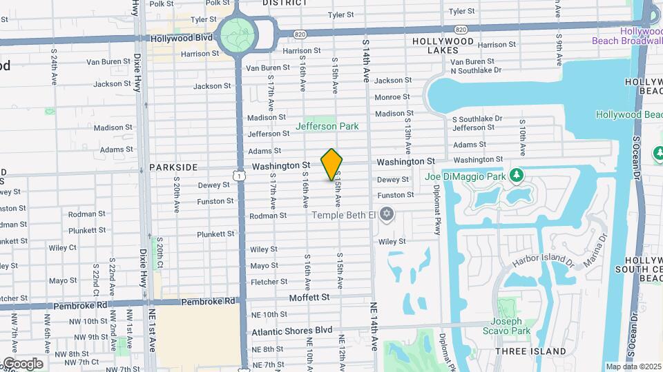 1510 Dewey St Map and Location Details