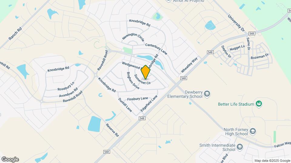 1016 Somerset Cir Map and Location Details