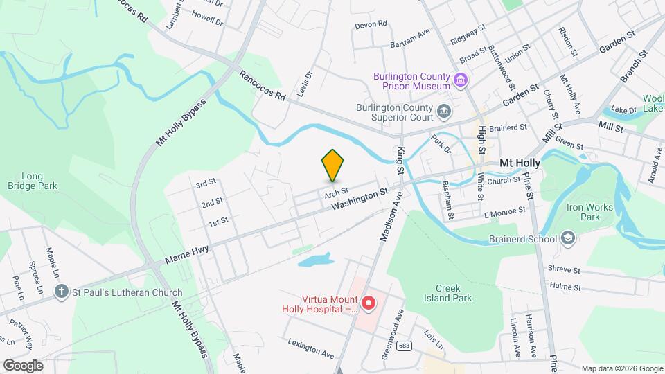 200 Chestnut St Map and Location Details