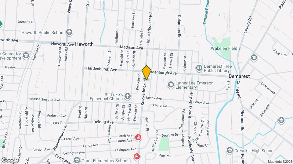 52 Knickerbocker Rd Map and Location Details