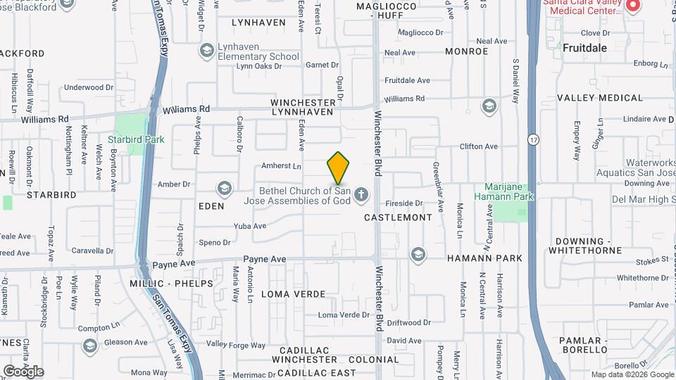 3185 Oriole Dr Mapa y Detalles de la Ubicación