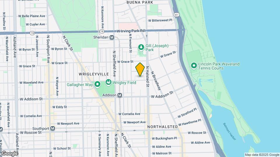 828 W Waveland, Unit M07B Mapa y Detalles de la Ubicación