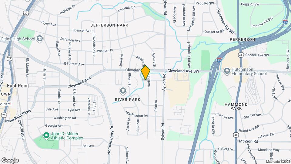 2743 Harlan Dr Map and Location Details