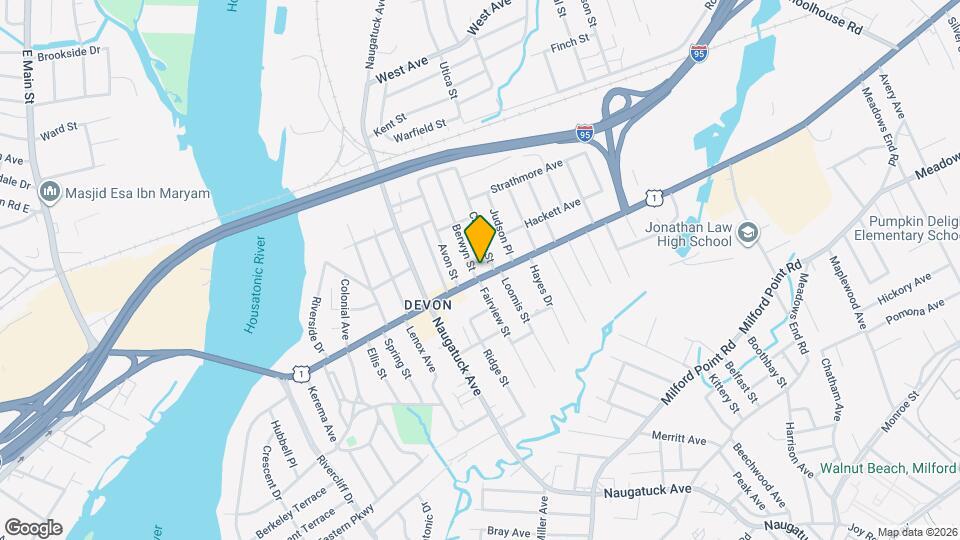 274 Bridgeport Ave Map and Location Details