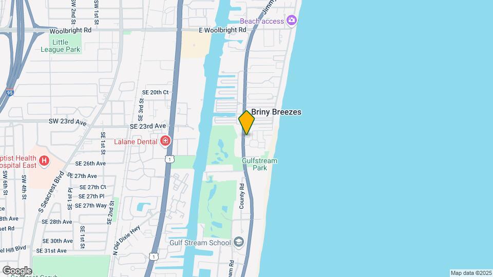 4603 N Ocean Blvd Map and Location Details