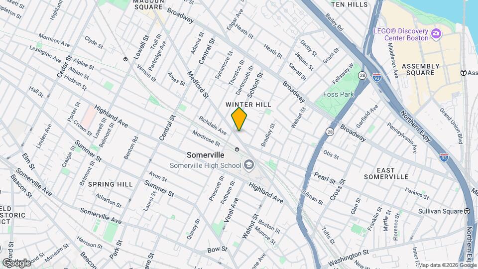 355 Medford St Map and Location Details