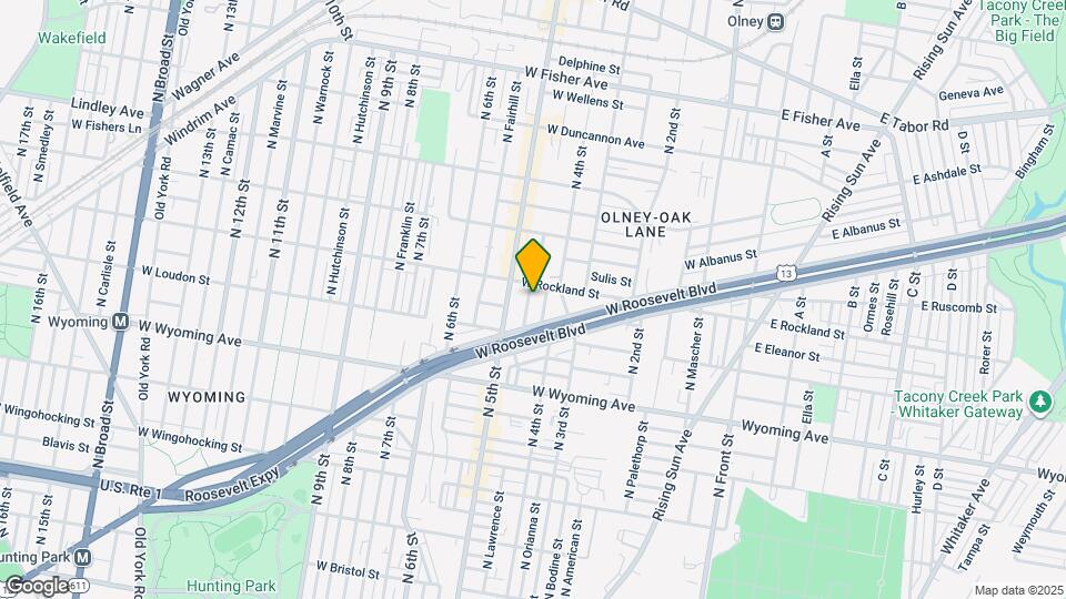 4835 N Lawrence St Mapa y Detalles de la Ubicación