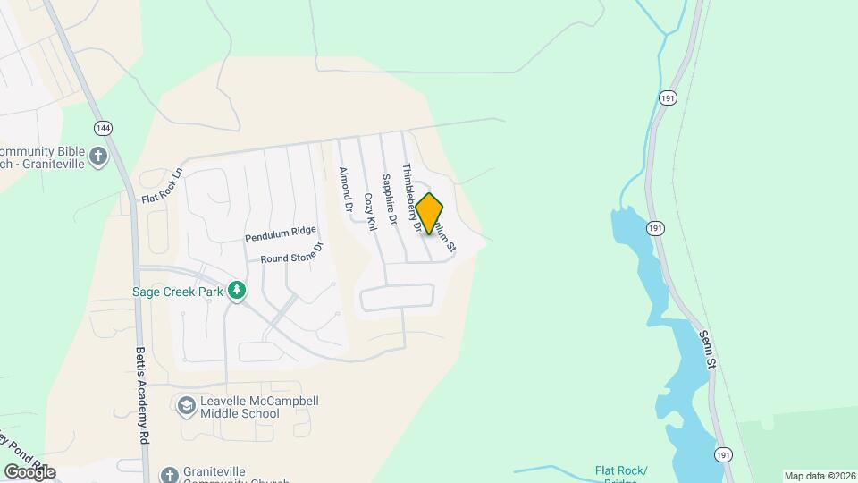 4032 Thimbleberry Dr Map and Location Details