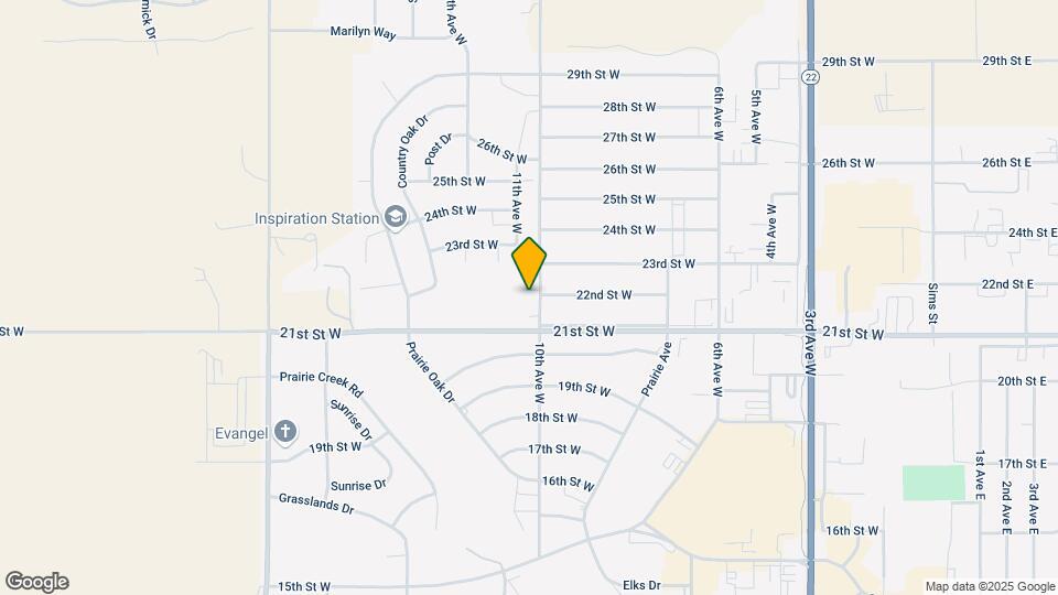 2275 10th Ave W Mapa y Detalles de la Ubicación