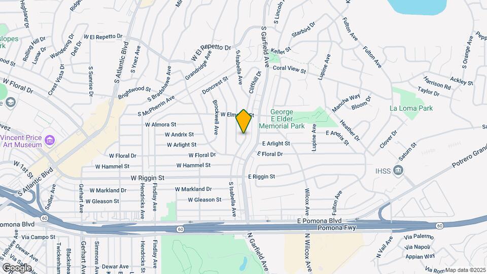 2033 S Isabella Ave Map and Location Details