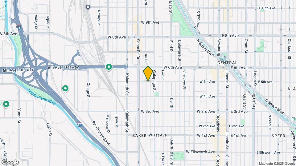 474 Inca St Map and Location Details