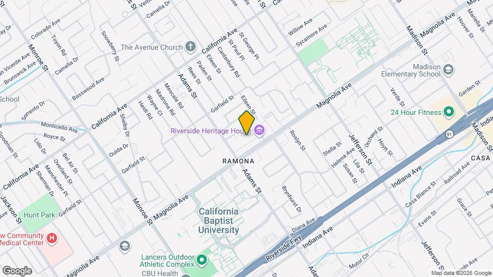 3836 Gates Pl Map and Location Details