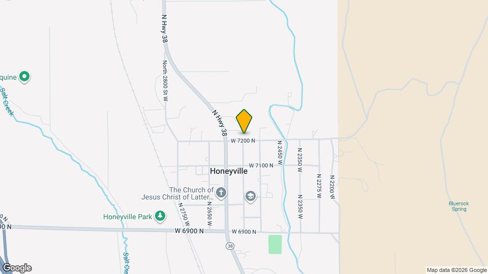 2546 W 7200 N Map and Location Details