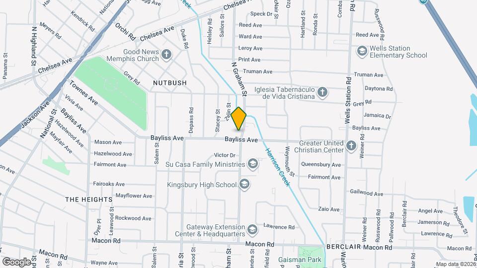 1397 N Graham St Map and Location Details