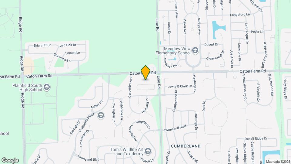 7215 Bradley Dr Mapa y Detalles de la Ubicación