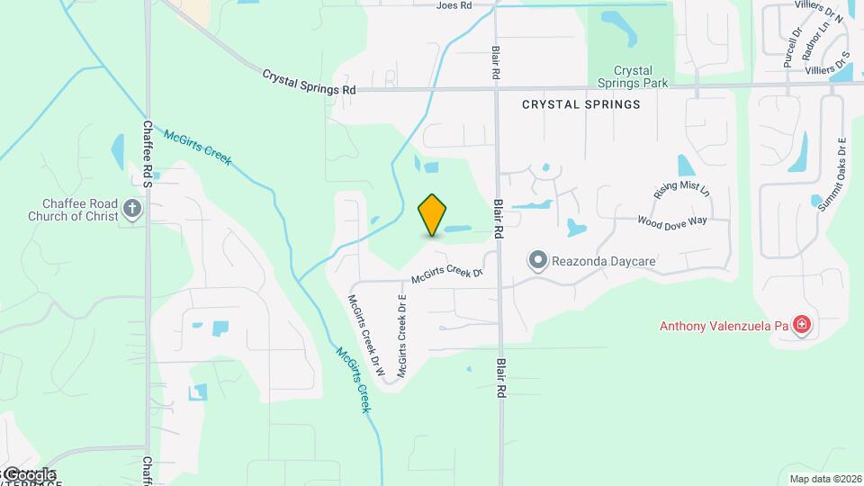 1147 McGirts Creek Ct Map and Location Details