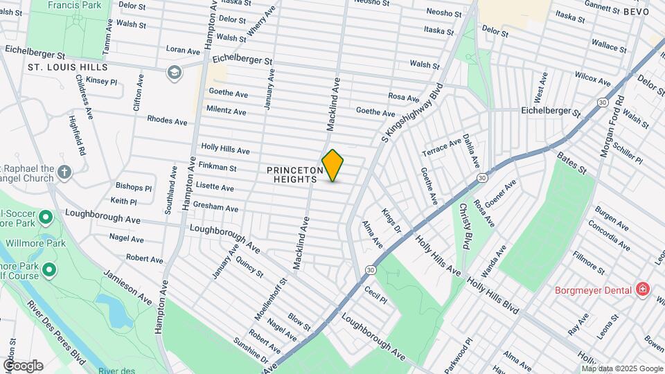 4950 Finkman St Map and Location Details