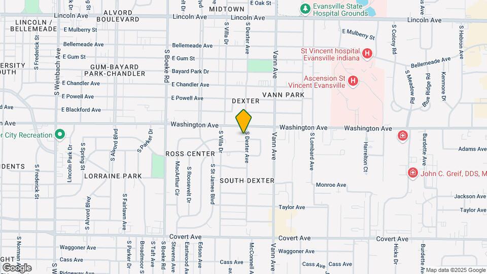 1109 Dexter Avenue Mapa y Detalles de la Ubicación