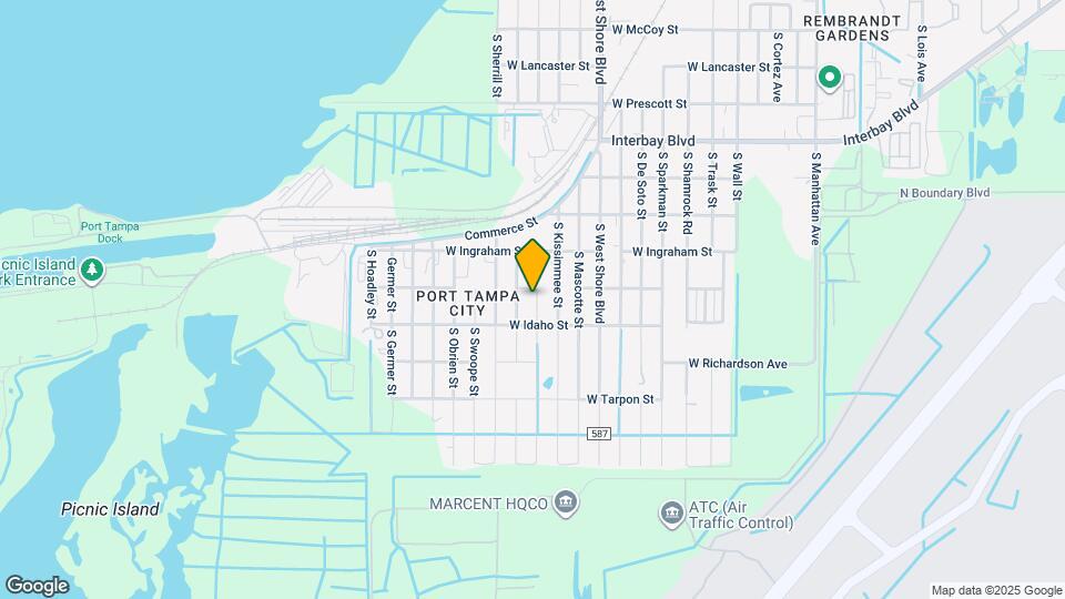 7305 S Faul St Map and Location Details